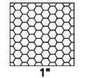 Image of item: 1"MESH 72"X150'BLACK CHICKEN WIRE
